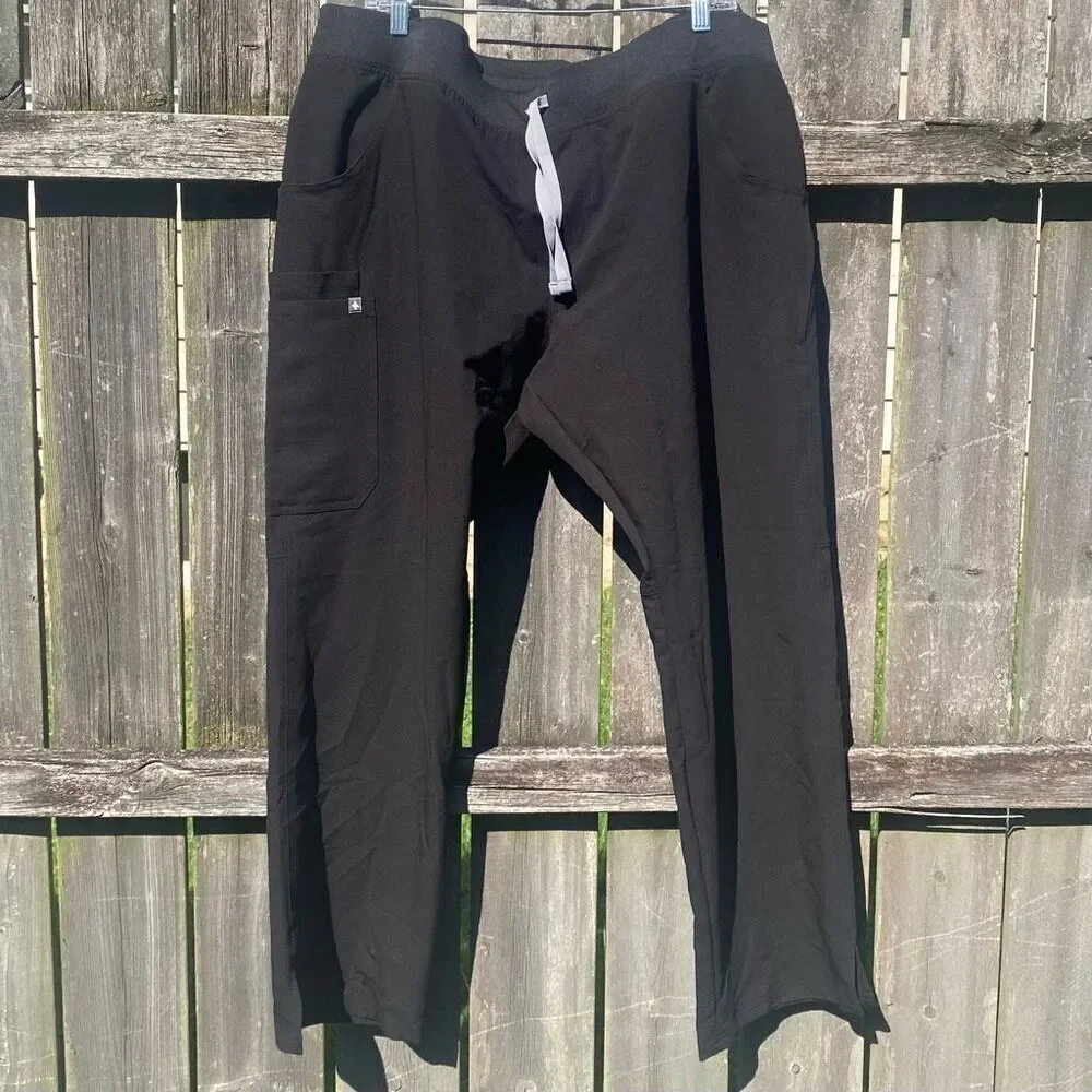 Figs Mens Black Scrub Bottoms‎ | XXL